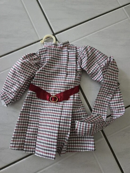 Vintage American Girl Pleasant Company Samantha Meet Dress and Ribbon