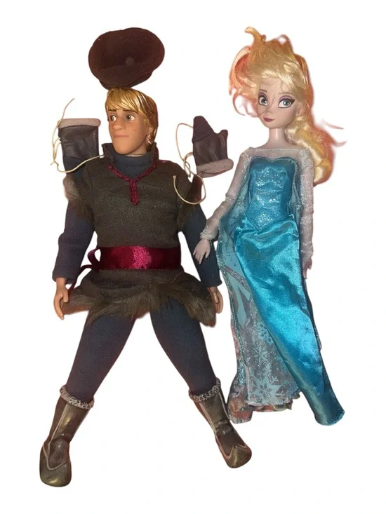 Disney Store Frozen Classic Doll Set - Elsa & Kristof
