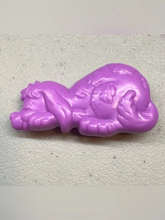 Vintage My Little Pony G1 Baby Countdown Dog Puppy Brush Purple