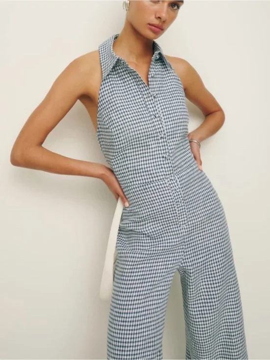 Reformation Ryan Linen Jumpsuit