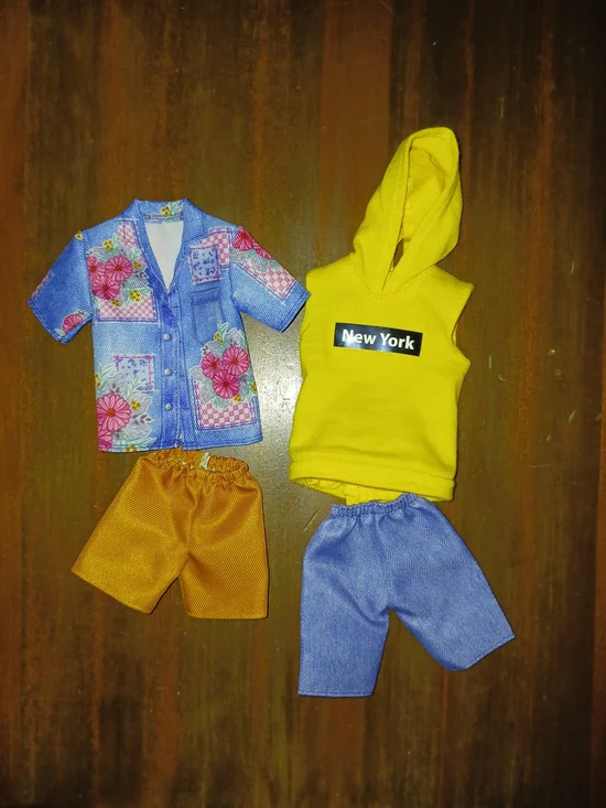 Barbie Doll Ken Outfits Fashion Pack Clothes Lot