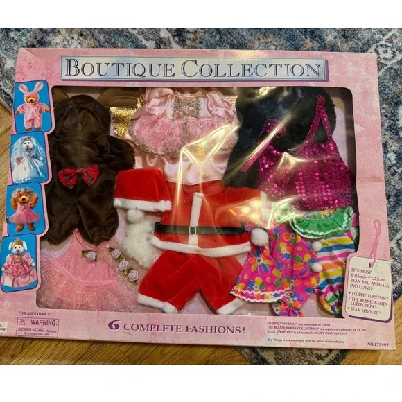 Vintage 90s Beanie Baby Clothes Pack