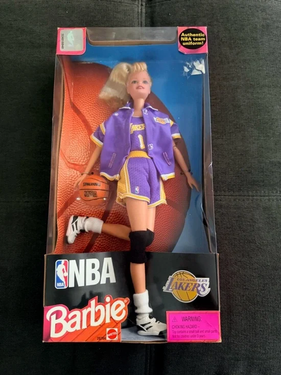 Barbie Team Logos Poster - Purple, Gold, Orange & Black