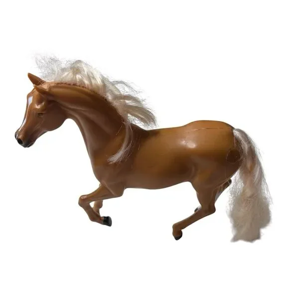 Vintage Dallas Golden Palomino Horse Mattel 1980 Barbie In Good Condition