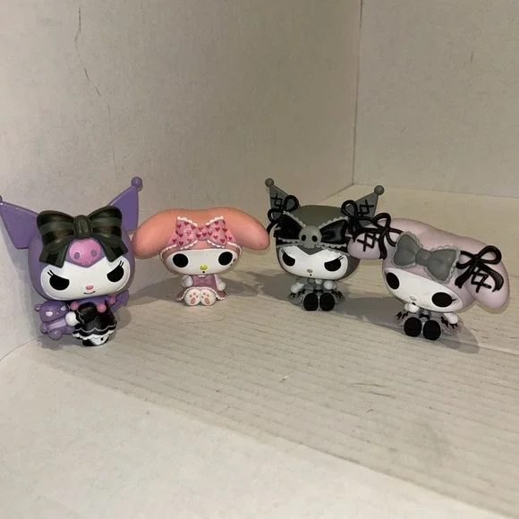 Funko Pop‎ My Melody 74 & Kuromi 73 Lolita Bundle Lot Of 4 D1