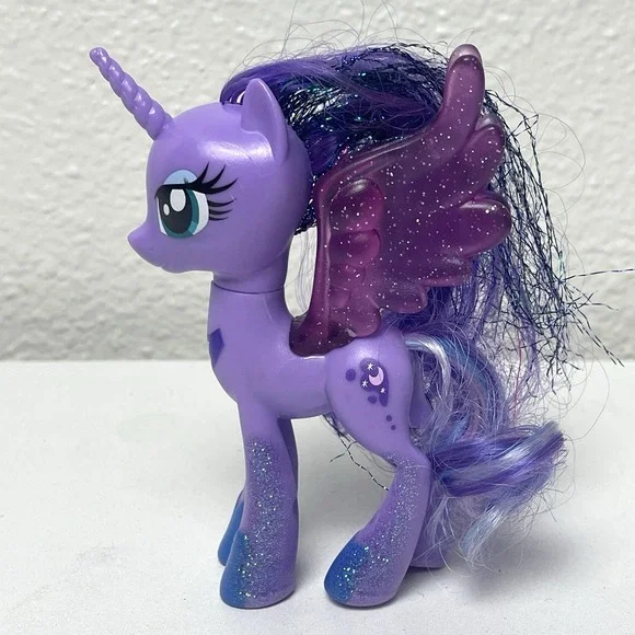 2016 My Little Pony Princess Luna Glitter Tinsel Hair 4.5