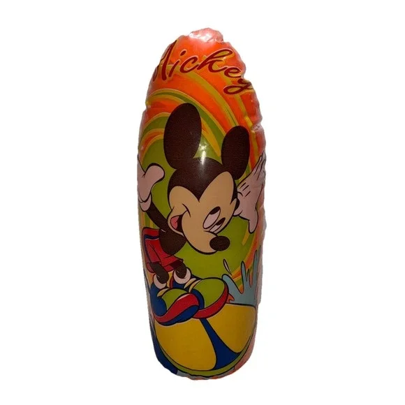 Vintage Intex Disney Bop Bag Small Punching Bag Mickey Mouse Surfing 15