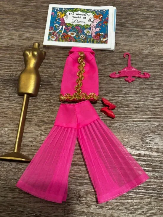 Topper Dawn doll clothes Glamour Jams 812