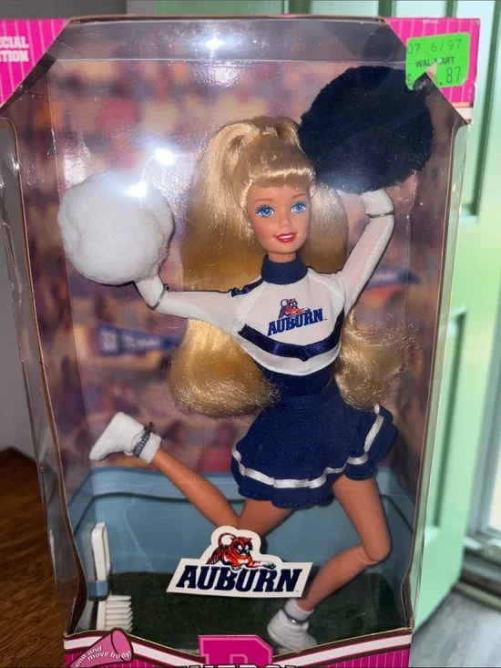 1996 Barbie Doll - Auburn Cheerleader