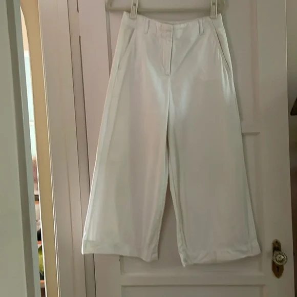 COS wide leg cotton/linen pants size 6