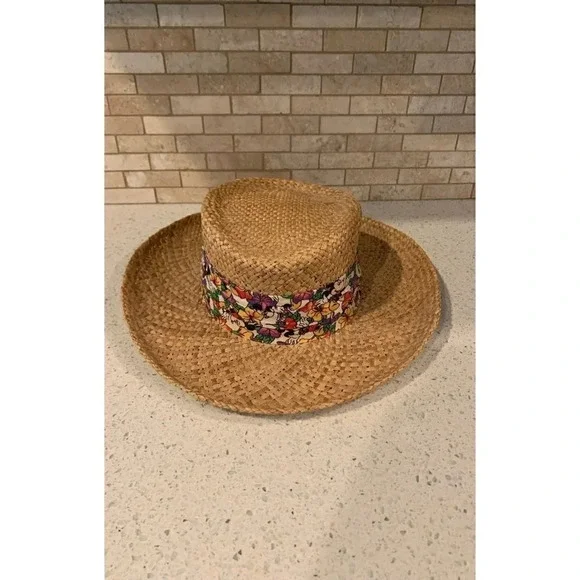Vintage mickey tropical hat.‎ BL
