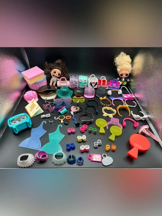 LOL Surprise Dolls Hats Glasses Shoes Accessories Lot Bundle
