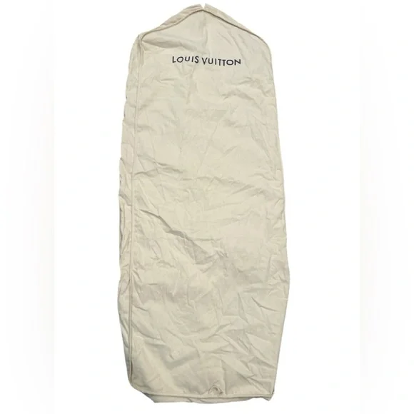 Louis Vuitton Beige Cotton Garment‎ Bag