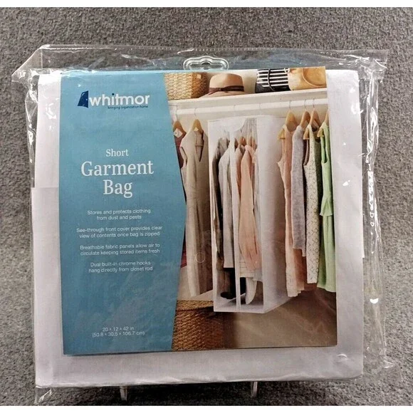 Whitmor Short Garment Bag 20