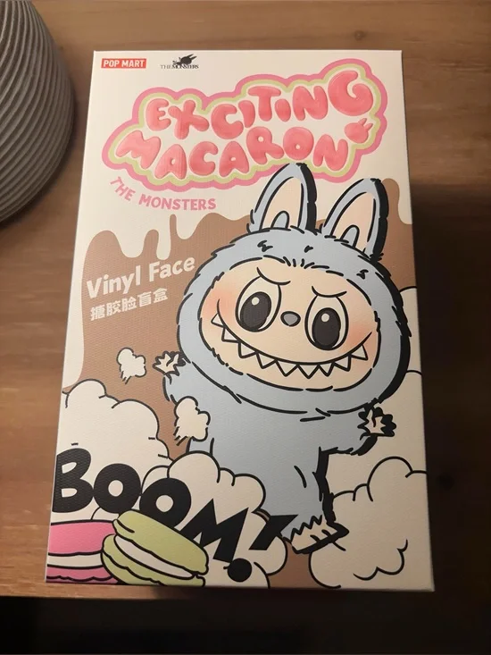 POP MART Labubu Exciting Macaron The Monsters BlindBox plushy (sealed)