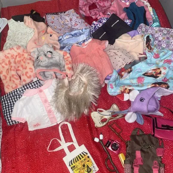OG Battat, Off Brand Clothes Accessories 35+ Items Lot- 18-inch Dolls