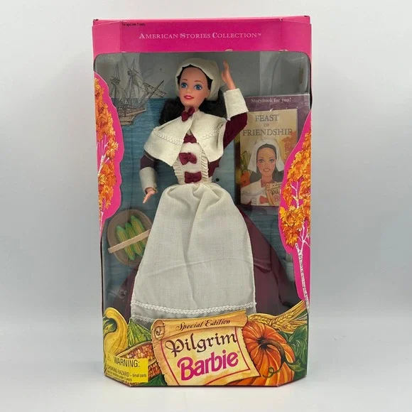 Mattel Pilgrim Barbie American Stories Collection 12577 NRFB minor box wear READ