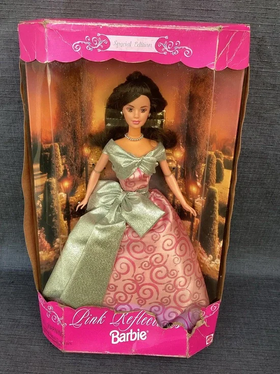 Pink Reflections Barbie Special Edition 1997 Mattel 19130 Brunette New