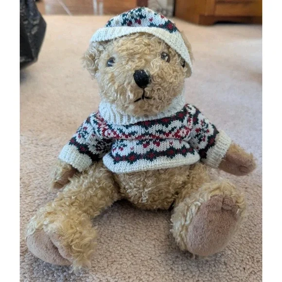 HollyBeary USA THEADOR Plush Teddy Bear‎ Jointed 12