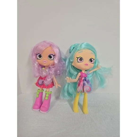 Shopkins‎ Shoppies Dolls Lot of 2 Pommie And Lolita