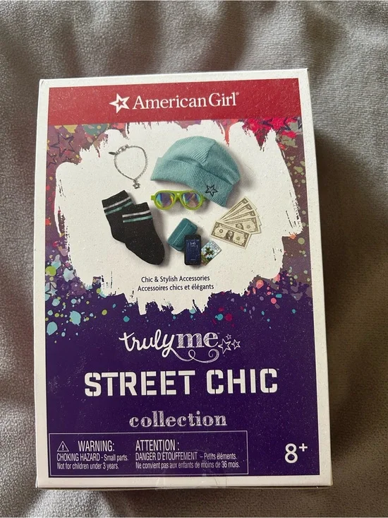 American Girl Truly Me Street Chic Accessory Set - Teal & Black