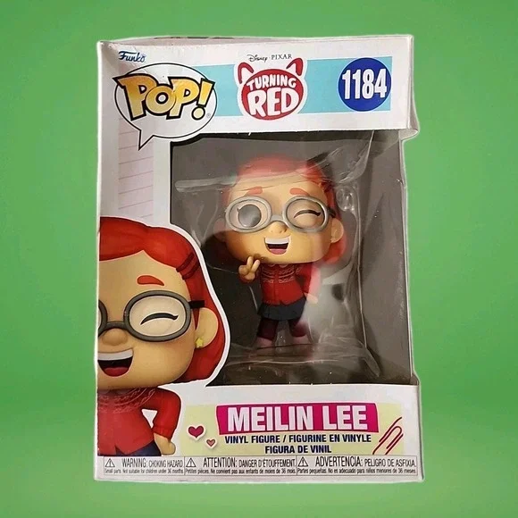 New In Box Funko‎ POP! Disney Pixar Turning Red #1184 Meilin Lee Vinyl Figure
