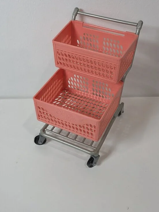 Our Generation Pink Grocery Cart for 18