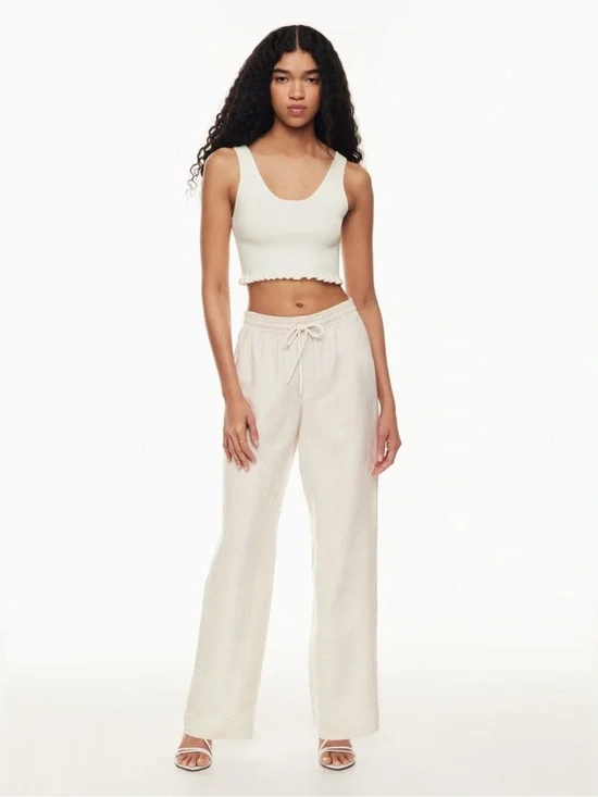 Aritzia Wilfred Thesis Linen Pant Medium