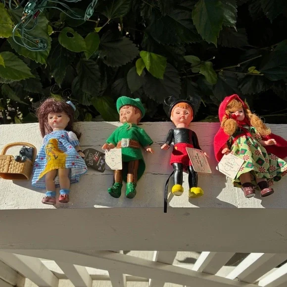 Set of 4 Madame Alexander Happy Meal Dolls from 2002