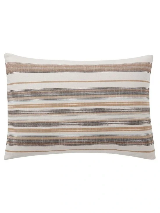 POTTERY BARN Franco Stripe 20” x 30” Large Lumbar Pillow Cover | EUC