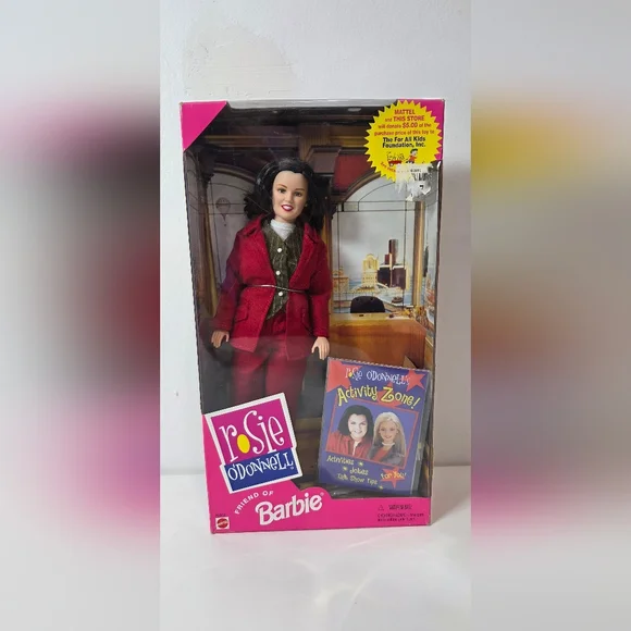 Barbie Doll in Vibrant Red Outfit