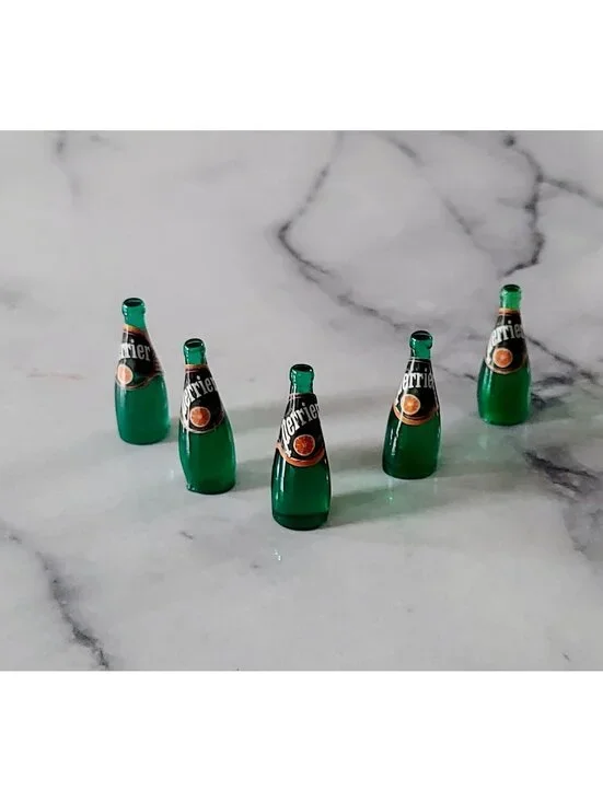 Miniature Sparkling Water Bar Drink Lot 1:6 scale