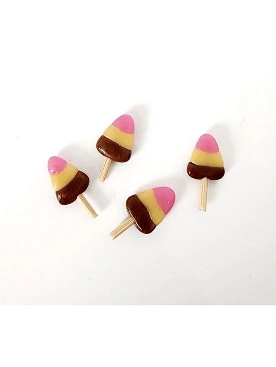 8PCS - Miniature Dollhouse Popsicles