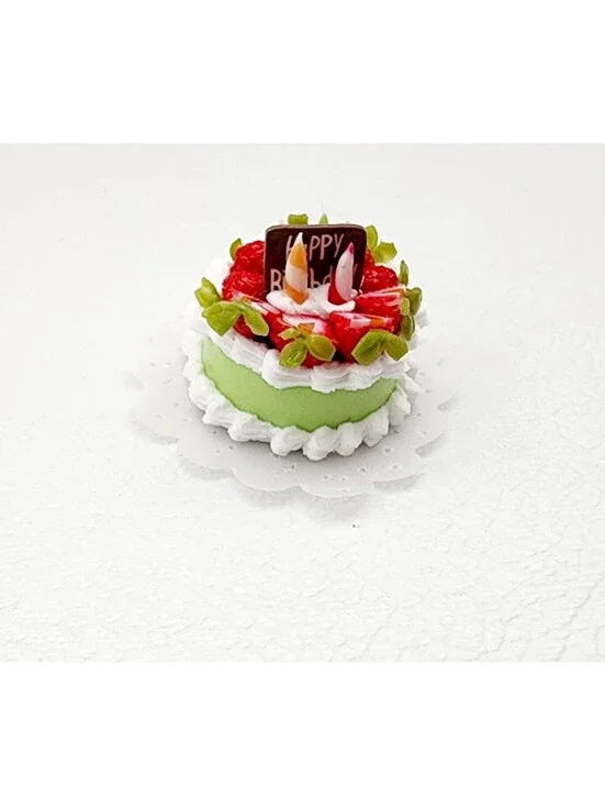 Miniature Dollhouse Birthday Cake Style #2 -  1:12 scale