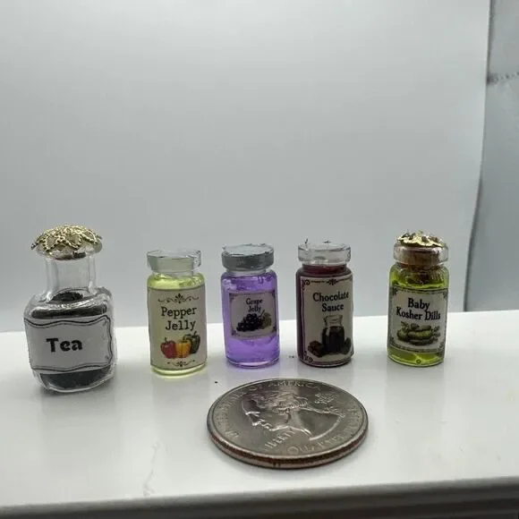 Miniature Food Jars