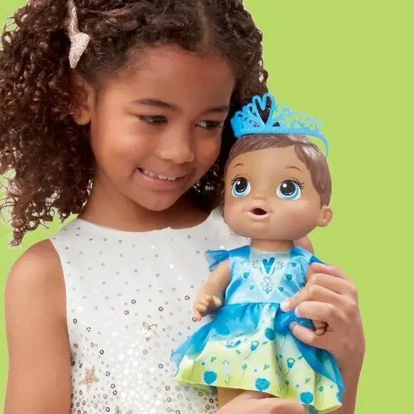 Baby Alive Tea n Sparkles Doll || EUC