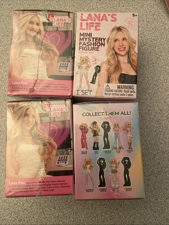 Lana's Life Mini Mystery Fashion Figure - Pink Packaging