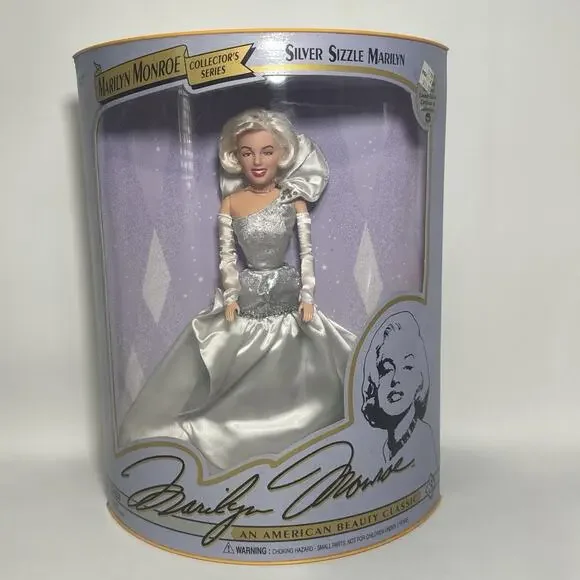 DSI Marilyn Monroe Collector's Series Silver Sizzle NRFB Vintage 1993 NIB #3