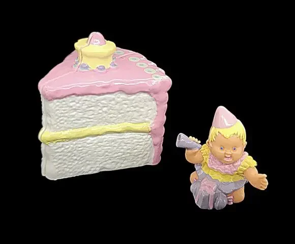 Vtg 1995 Mimi and the Goo Goos Birthday Cake Set Bluebird Mattel Toys 1.5