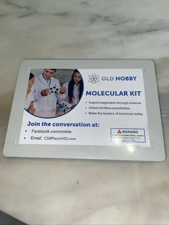Old Nobby Molecular Model Kit for Kids or College Students