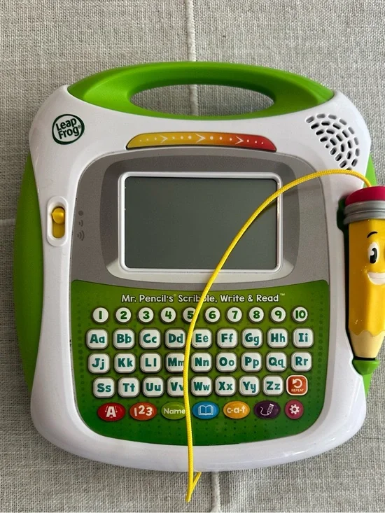 LeapFrog Mr. Pencil's Scribble, Write & Read learning toy.