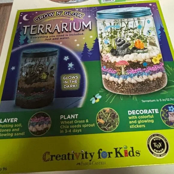 Grow and Glow Terrarium