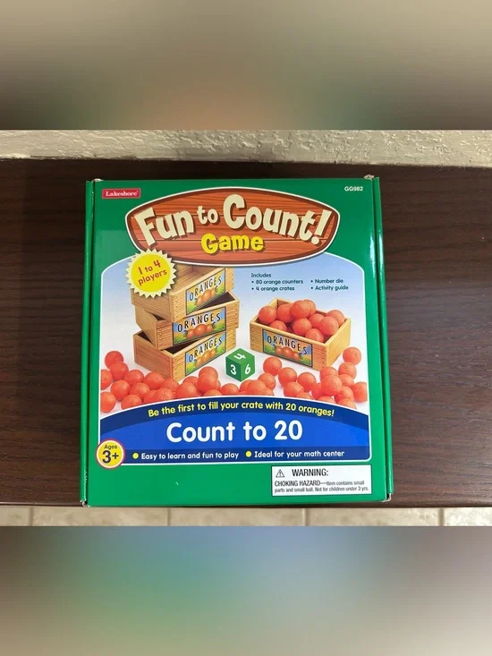 Lakeshore Fun to Count! Game - Orange Counters