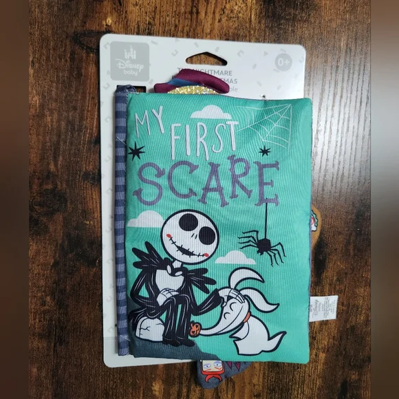 Disney‎ Baby Nightmare Before Christmas Soft Book - My First Scare
