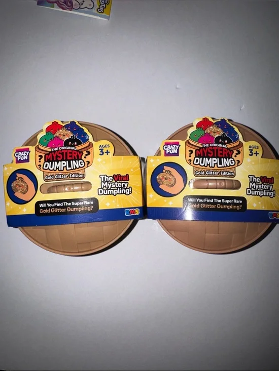 RMS VIRAL GOLD GLITTER  Mystery Dumpling Gold Glitter Edition 2 pack