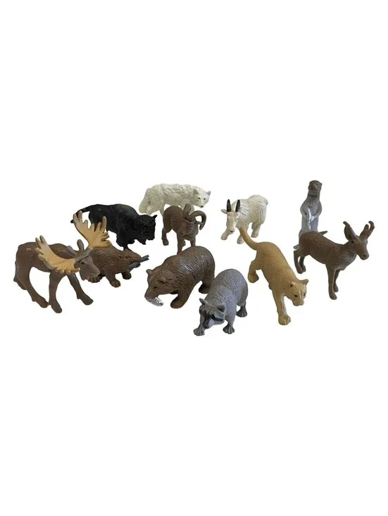 Safari Brand Animals Figures Toys, Realistic Jungle Zoo Animal Figurines - 11