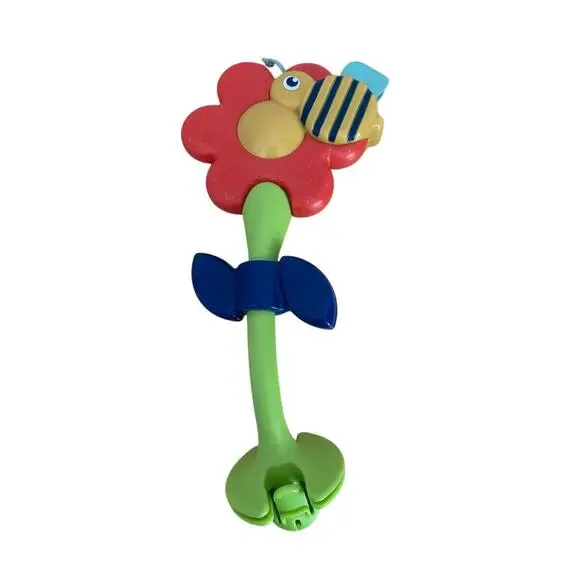 Fisher-Price Sit to Stand Activity Center Replacement Part Flower & Bee
