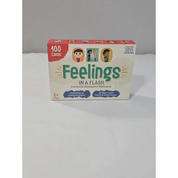 Feelings in a flash Emotional Intelligence Game 50 Scenario & Reaction Cards