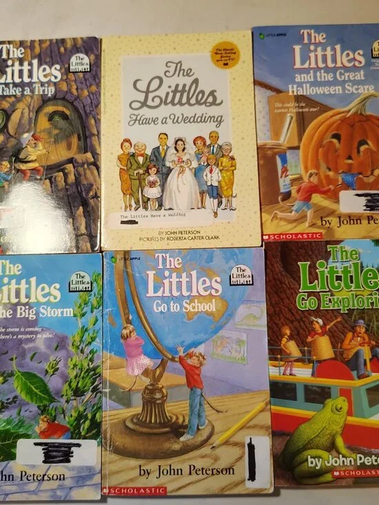 The Littles Book Series Lot Of 6 PB Chapter Books John Peterson RL3