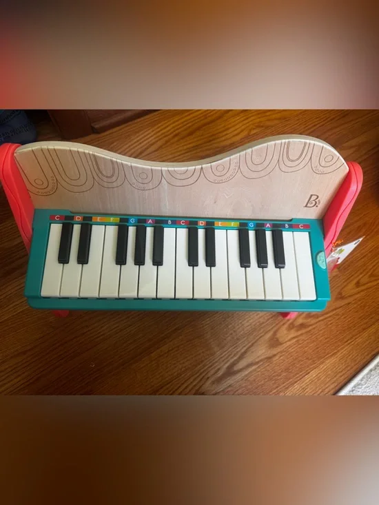 Children's Wooden Toy Piano by B. Toys
